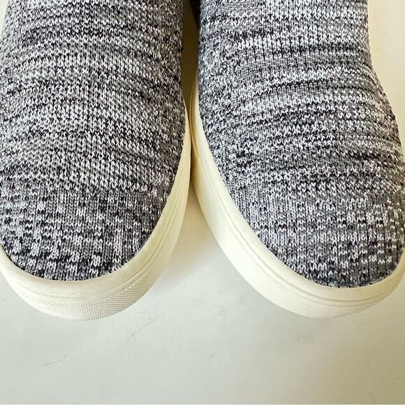 Brash Elisha Sock Knit Fashion No Tie Slip-on Gray Skater Sneaker Shoe Size 9.5 - Picture 5 of 10